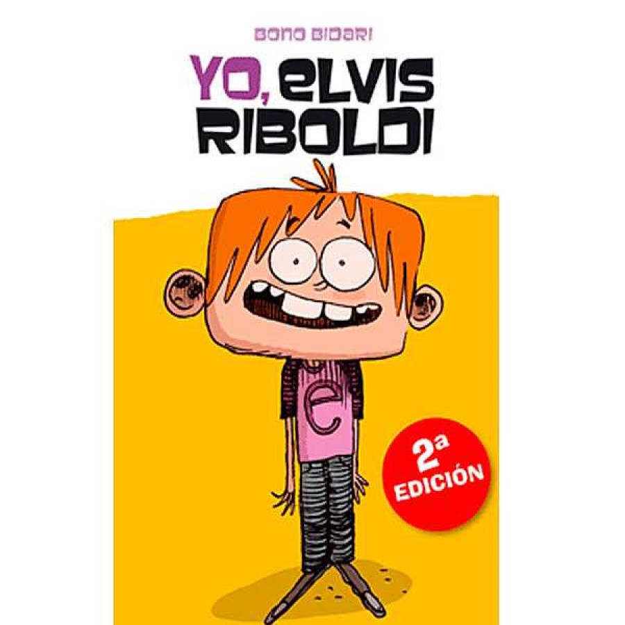 Libros LA GALERA Castellano | Yo, Elvis Riboldi Idioma Castellano