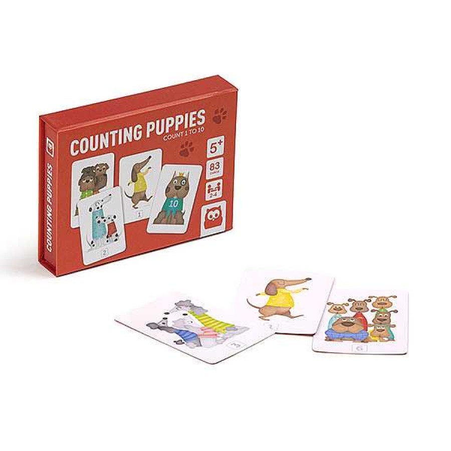 Educativos EUREKAKIDS Juegos De Cartas | Juego De Cartas Counting Dogs