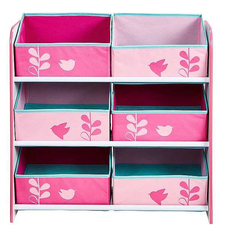 Muebles & Deco WORLDS APART Organizadores, Librer As Y Estanter As | Estanter A 6 Bloques Flores